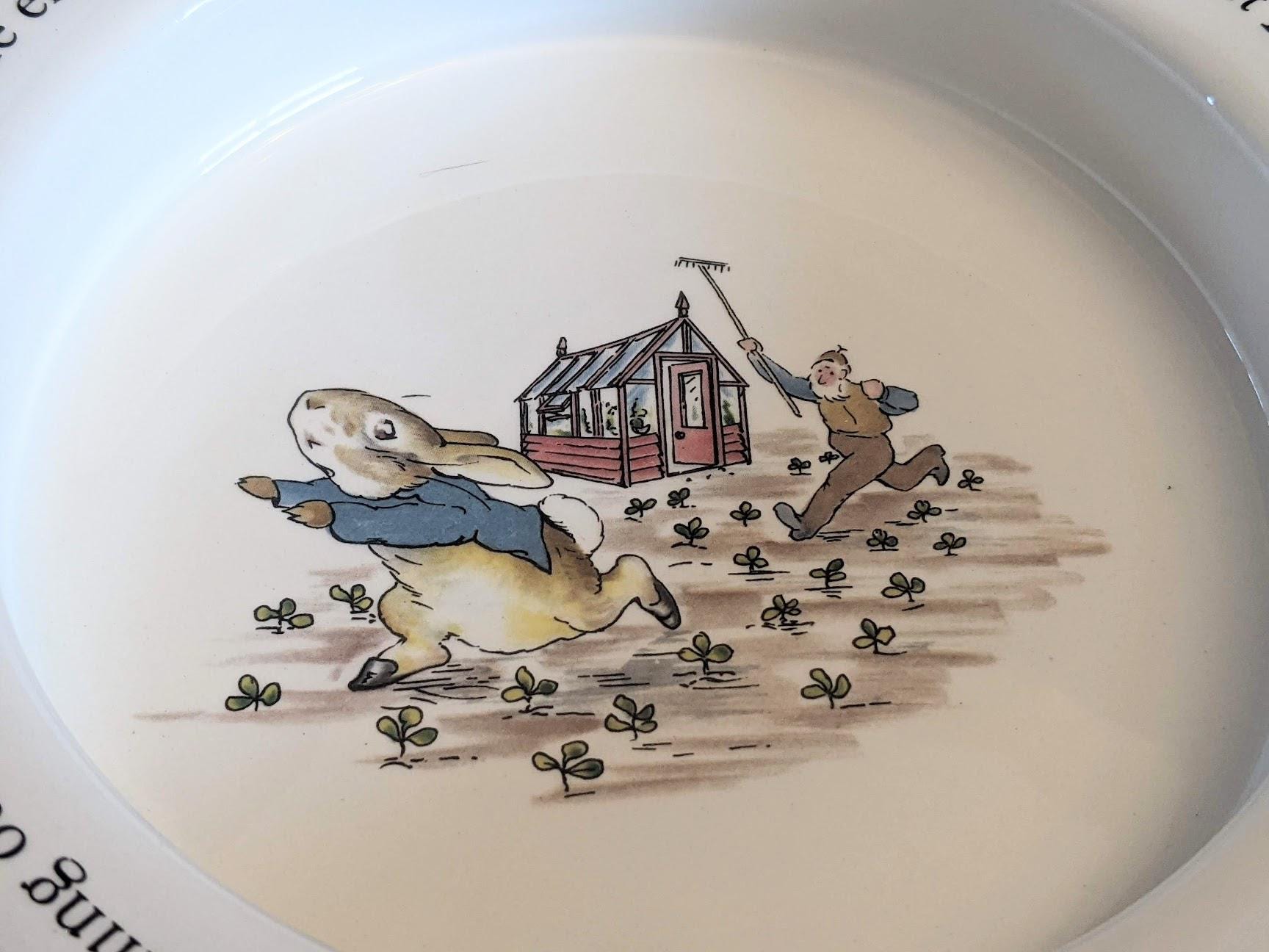 Vintage Peter Rabbit Bowl, Wedgwood Bone China, Made in England