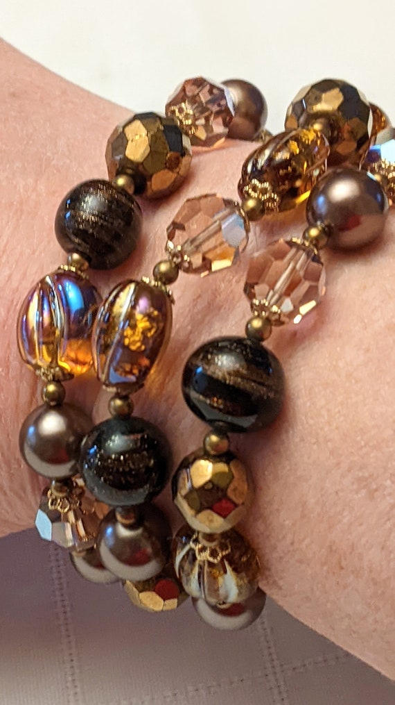 Vendôme Bracelet and Earrings Set Vintage Designe… - image 5