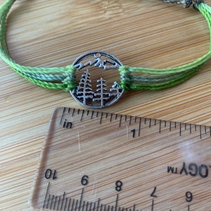 Green Tree Mountain Bracelet image 5