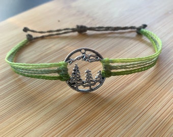 Green Tree Mountain Bracelet