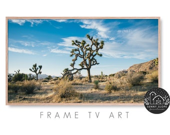 Desert Frame Tv Art - Southwestern Tv Art, Cactus Art Tv, Boho Tv Art, Frame Art Tv, Art numérique, Art pour la télévision, Photographie, Téléchargement numérique