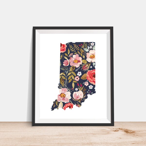 8x10 Floral Print - Etsy