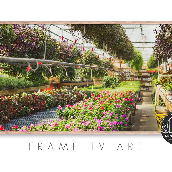 Samsung Frame Tv Art - Greenhouse, Farm, Farmhouse, Countryside, Garden, Plants, Horticulture, Agriculture, Photography, Instant Download