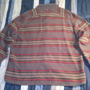Pendleton Woolen mills Western Shirt, Striped Button Down size XXL Brand new never worn image 4