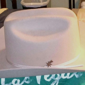 Chapéu de cowboy Bailey Stampede 2X, cor Silverbelly, tamanho 7 5/8