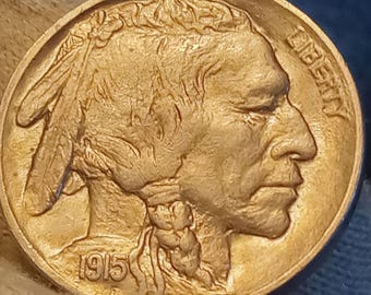 1915-P Buffalo nickel UNC++ Uncirculated