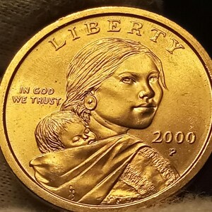 2000 p sacagawea dollar coin - Etsy 日本