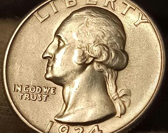 1934-P Washington quarter BU Brilliant uncirculated 90% silver MS 65 condition heavy motto