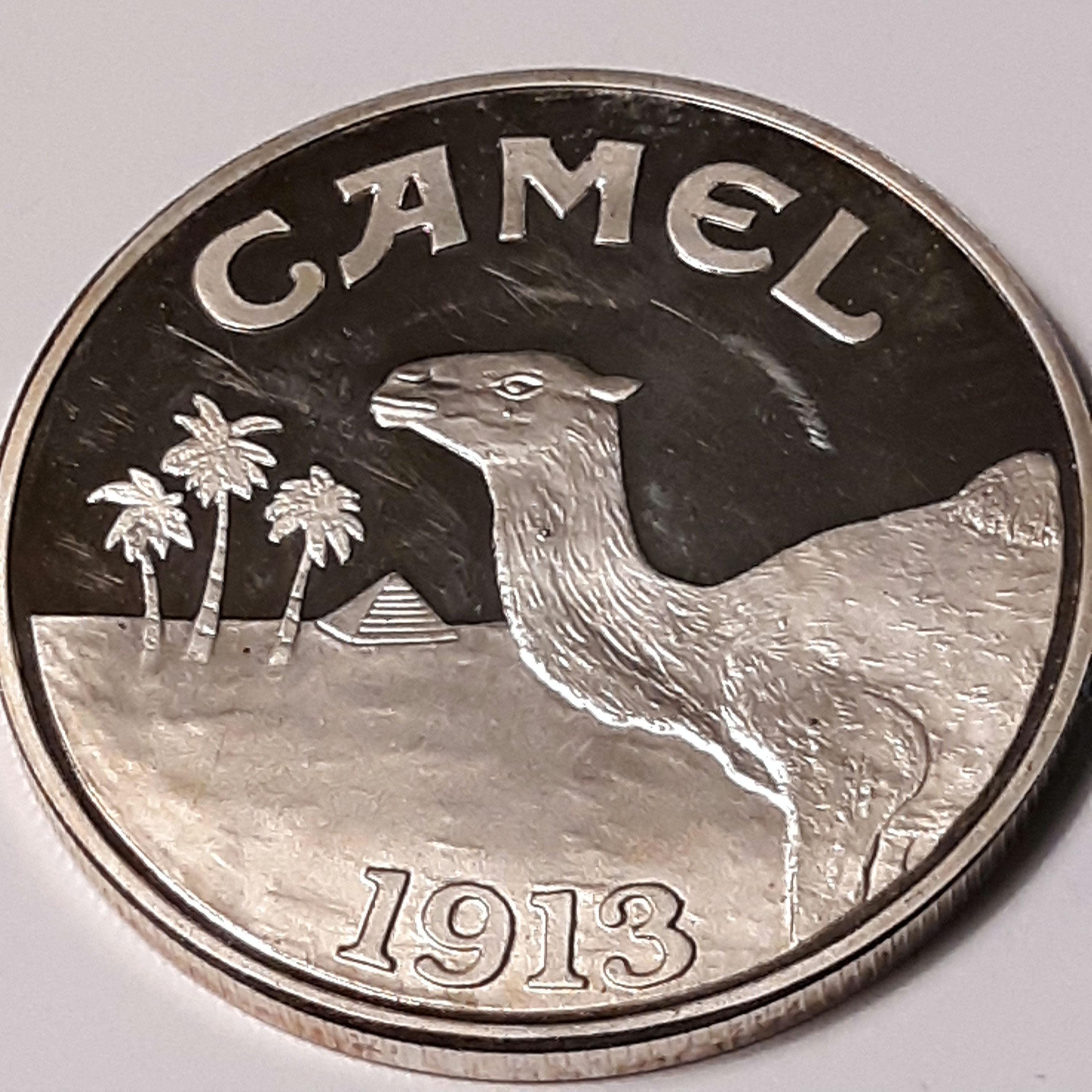 Silver Art Bar Camel Cigarettes 1913 - 1993 Toned - Etsy Canada