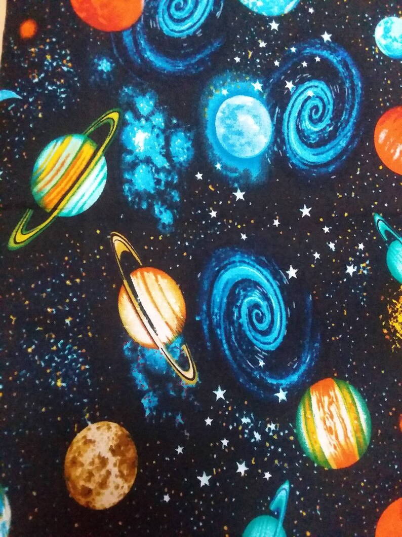 Must Select Two The Galaxy is the Limit and the Planets in Space Beyond Tie Around Pet Bandana One Half