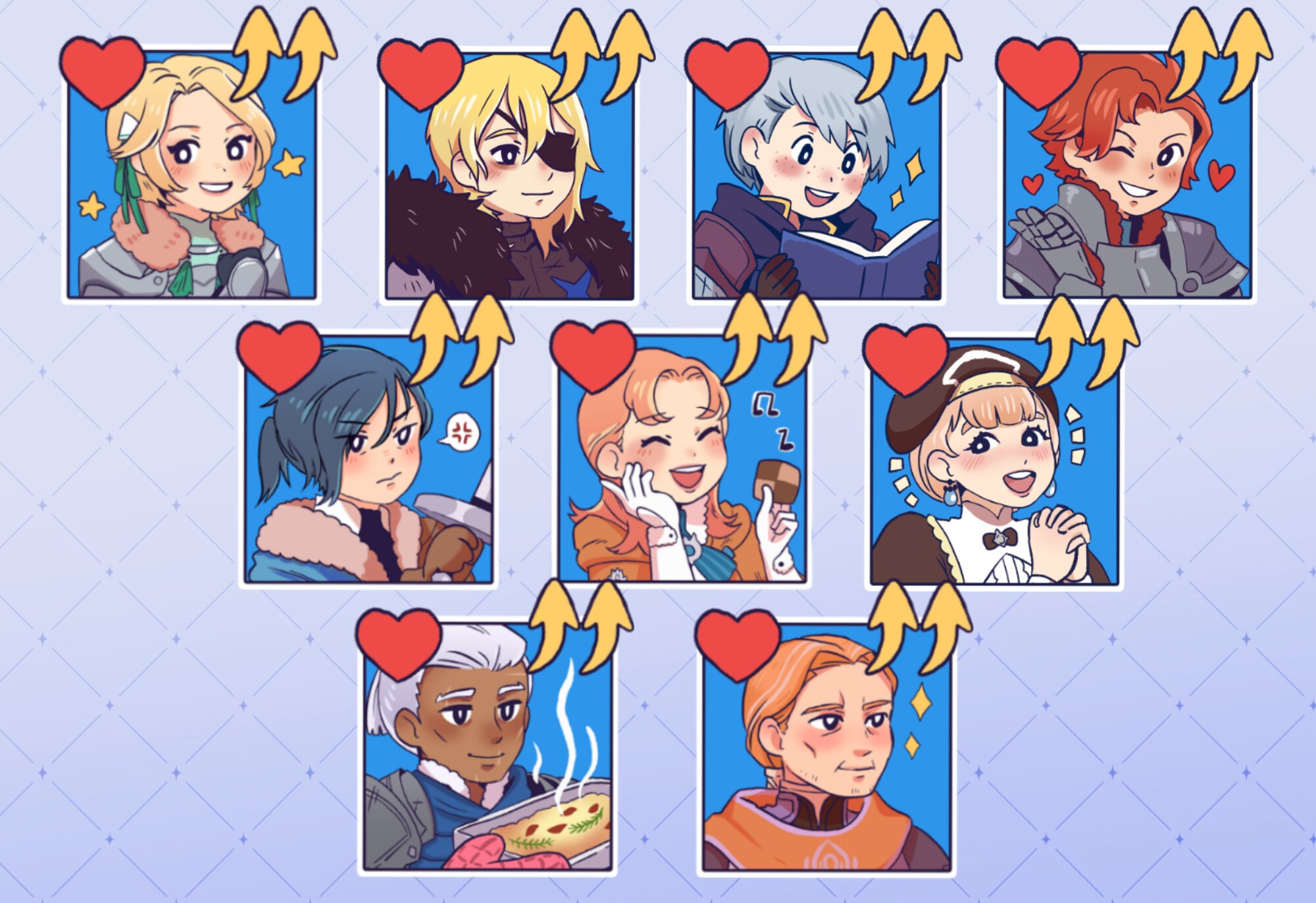 Fire Emblem Three houses + more Acrylic Pins