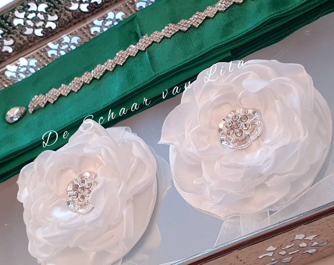 Henna flower wraps for wedding, engagement or Nikkah