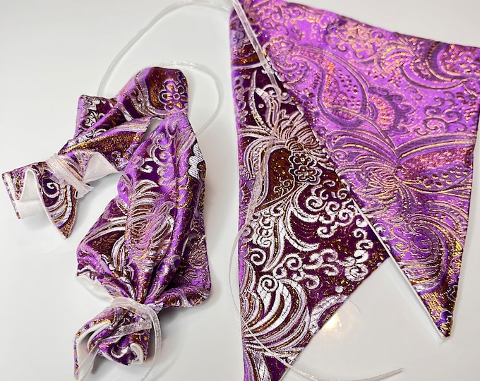 Henna Wraps | Blue, Purple, Orange, Red |