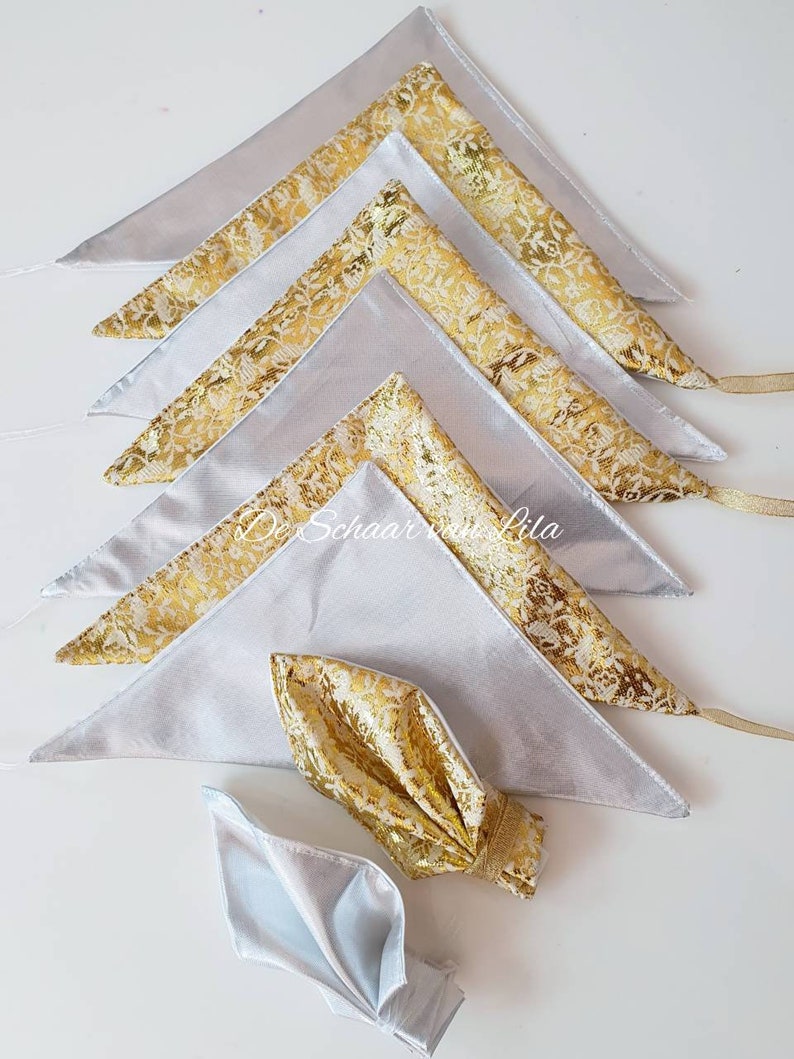 Henna Wraps for Guests Whitegold Gold Silver - Etsy
