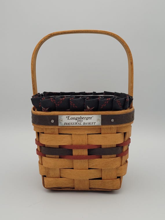 Set of 2 Longaberger Inaugural '93,'97 Baskets - Etsy Canada Set of 2 Longaberger Inaugural '93,'97 Baskets - Etsy Canada