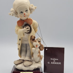 Giuseppe Armani Capodimonte Piccolo Clown Figurine