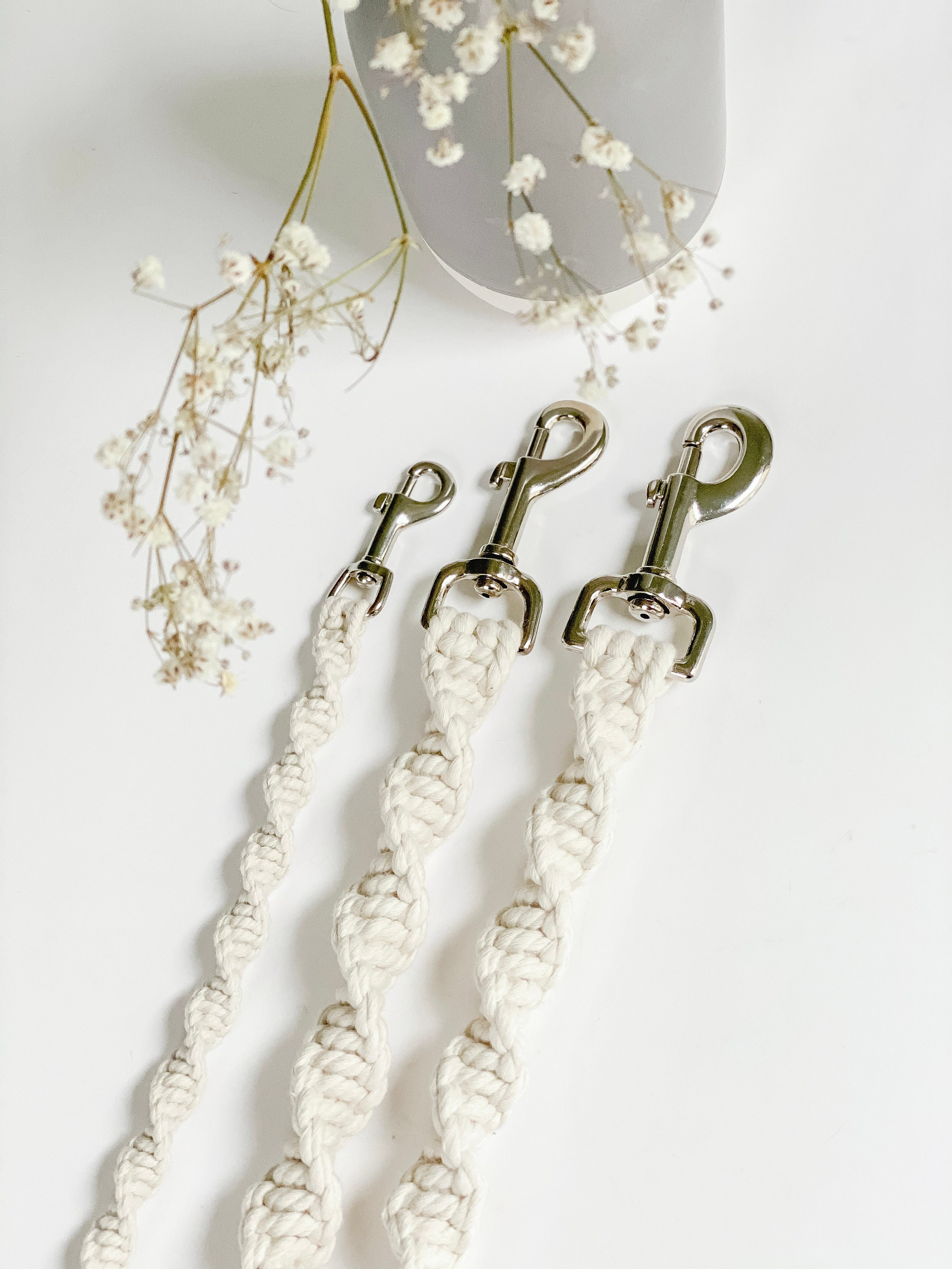 Laisse Pour Chien Macramé