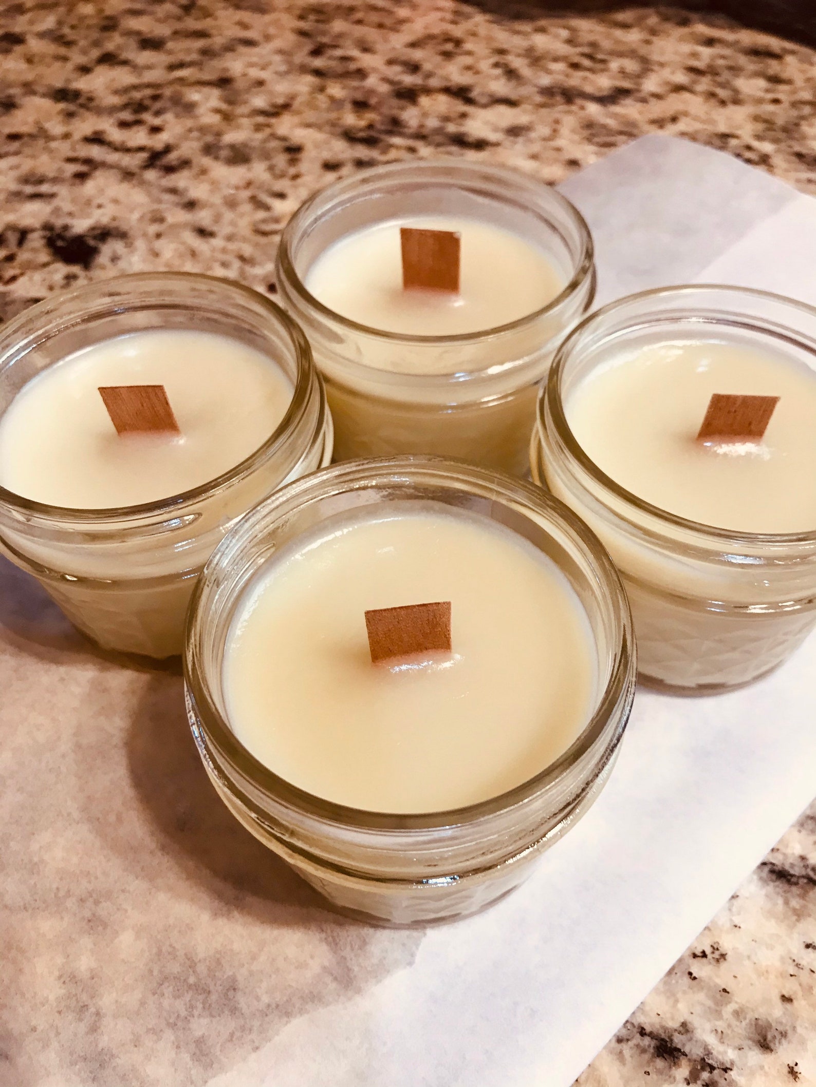 Massage oil candles With 180 mgs CBD Etsy