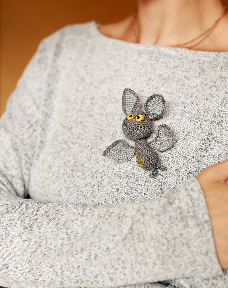 Crochet bat pattern bat plush bat pin amigurumi bat | Etsy
