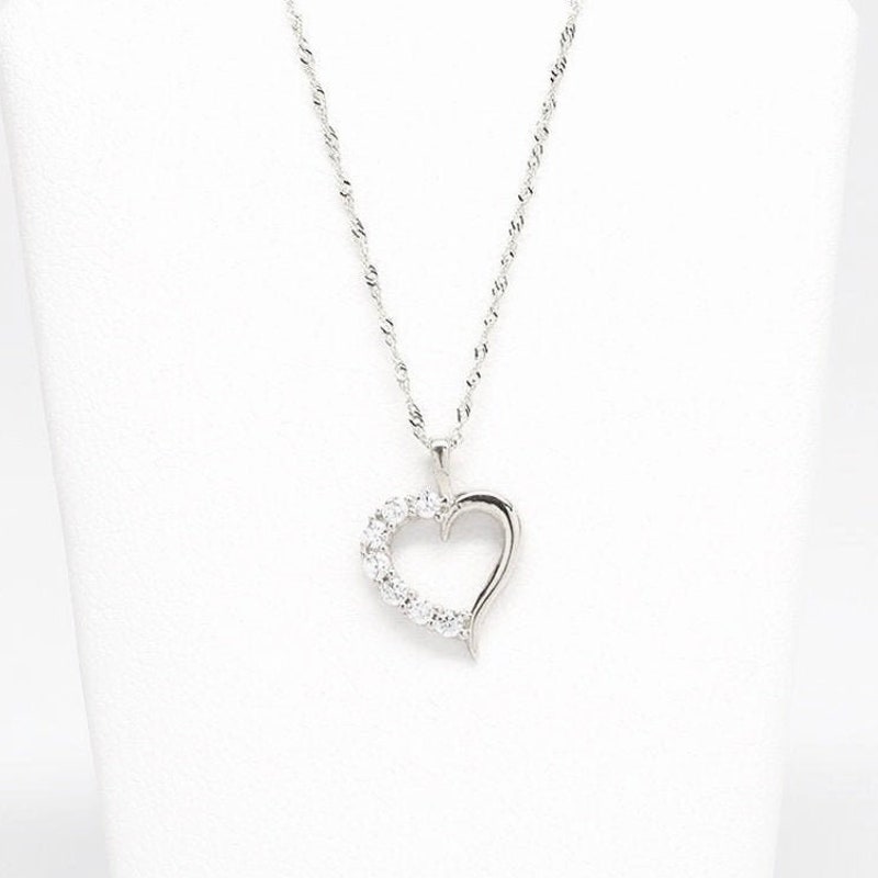 Basile 18K Gold Non-Tarnish Petite Heart Necklace