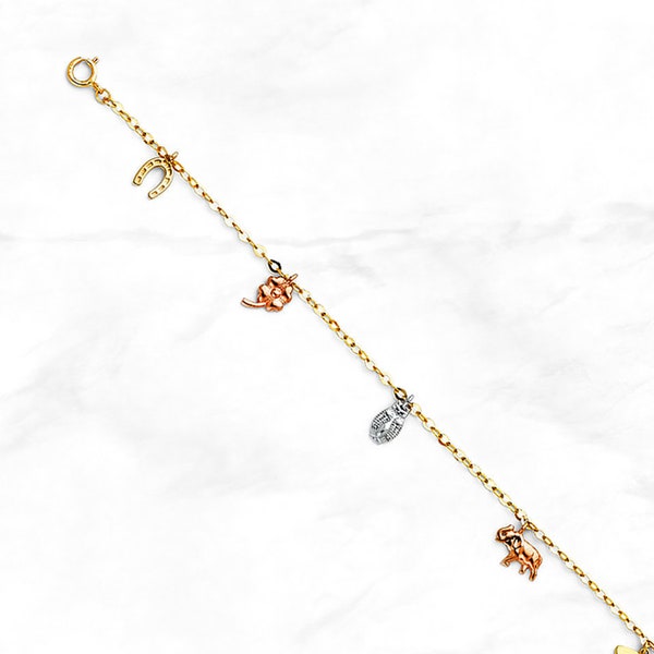 Lucky Charm Bracelet Etsy