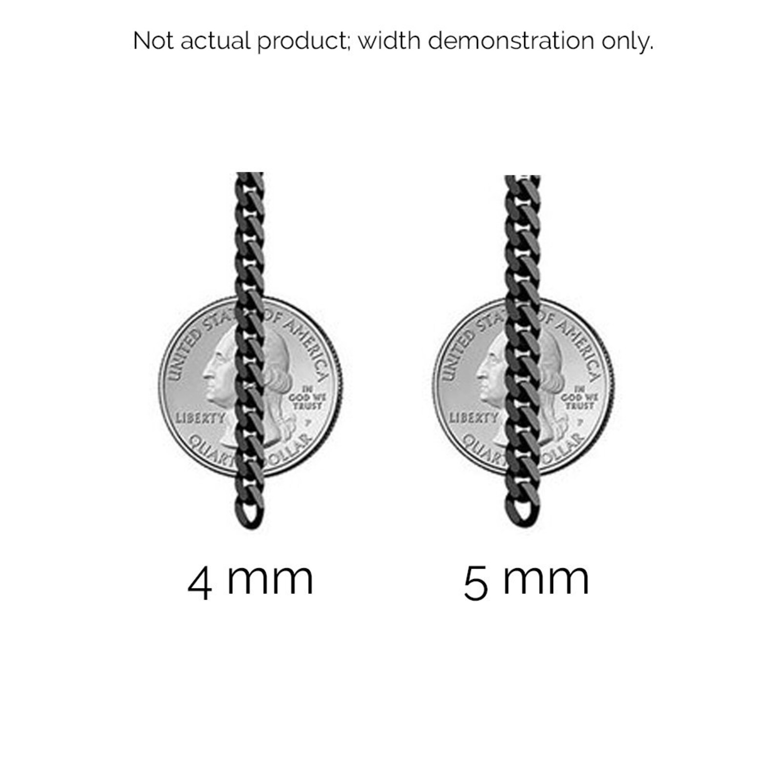 Solid 14K Twotone Mariner Chain 4.4 Mm Width Real 14K Etsy