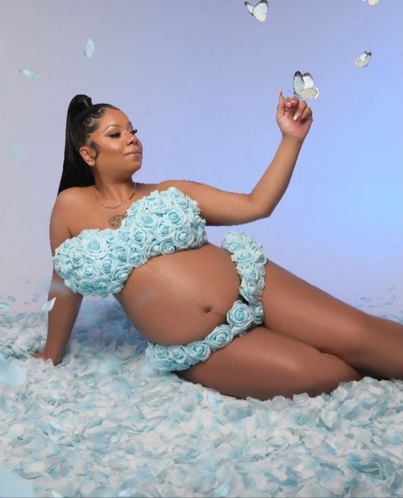 How to Make a Floral Maternity Bra and Panty Set 