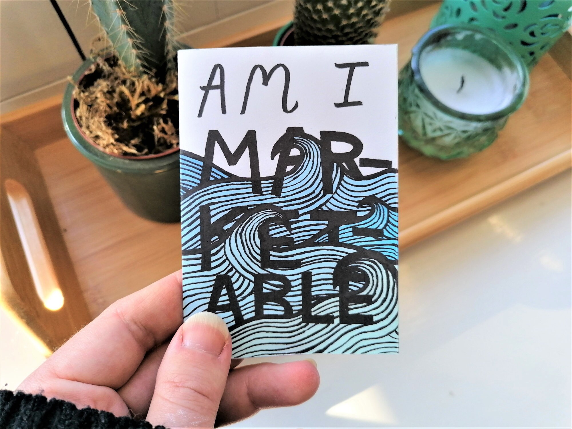 Mini Art Zine Bundle Poetry & Thoughts DIY handmade Zines Etsy