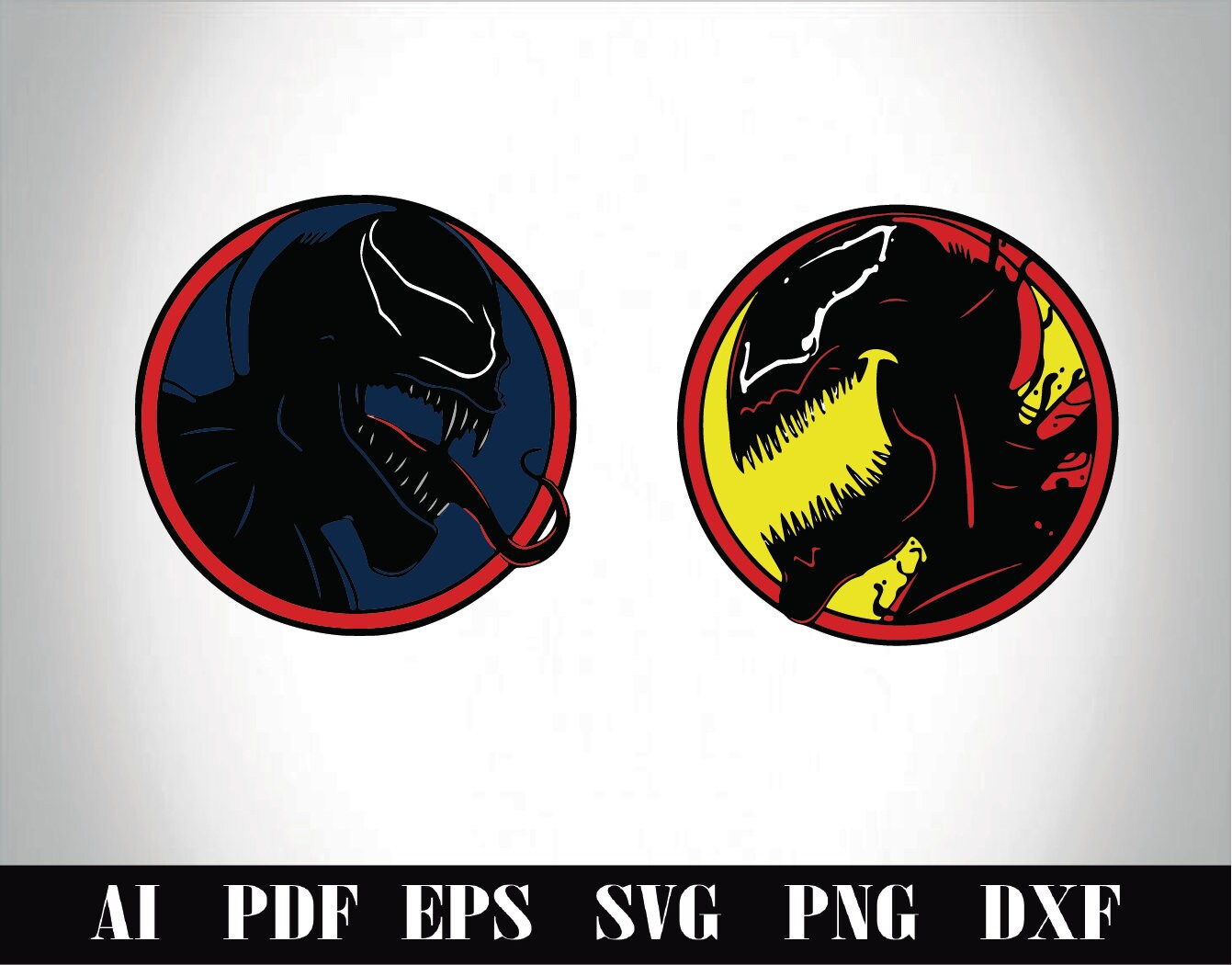 Venom Carnage Printable File Scalable File Cutting File Marvel Etsy