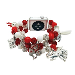 Diva Sorority Bling Charm Smart Watch Band