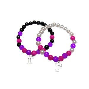 SLG Gamma Charm Bracelet - Black or White