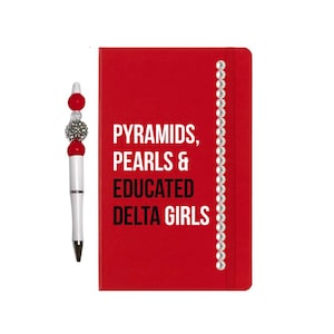 Educated Delta Notebook with Pen