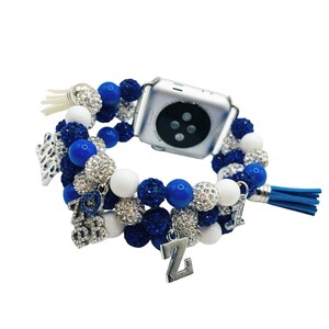 Finer Sorority Bling Charm Smart Watch Band