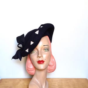 Felt Tilt Hat - Etsy display picture 3
