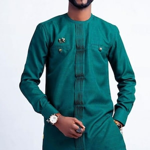 GREEN Kaftan, wedding suit, groomsmen outfit, traditional wedding, Prom Dress