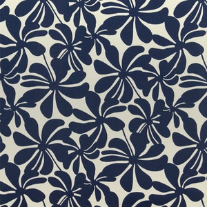 Premier Prints Fabric - Outdoor Fabric - Twirly Deep Blue - 54&quot; wide