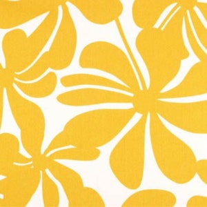 Premier Prints Fabric - Outdoor Fabric - Twirly Yellow - 54&quot; wide