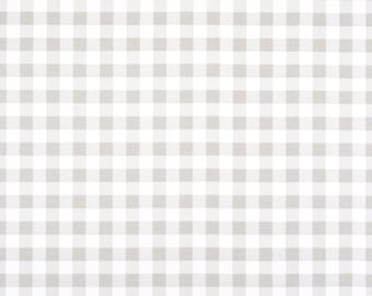 Premier Prints Fabric - Plaid French Gray - 54" wide