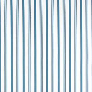 Outdoor Blue and White Stripe Fabric by the Yard - 54&quot; wide - Weather Treated Vertical Stripe Fabric - Premier Prints Rowan Island Blue