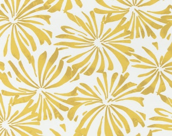 Premier Prints Fabric - Outdoor Fabric - Aria Spice Yellow - 54" wide