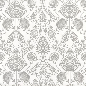 Premier Prints Fabric - Outdoor Fabric - Silas Grey - 54&quot; wide