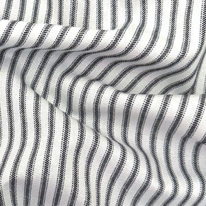 Black and White Ticking Stripe Fabric by the Yard - Cotton - 54&quot; wide - Upholstery Weight - Premier Prints - Classic Black Ticking Stripe