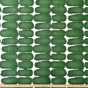 Green Shibori Fabric by the Yard - Cotton Canvas Pine Green Dot Textured Upholstery Fabric for Curtains Pillow Covers DIY Boho Home Decor afbeelding 2
