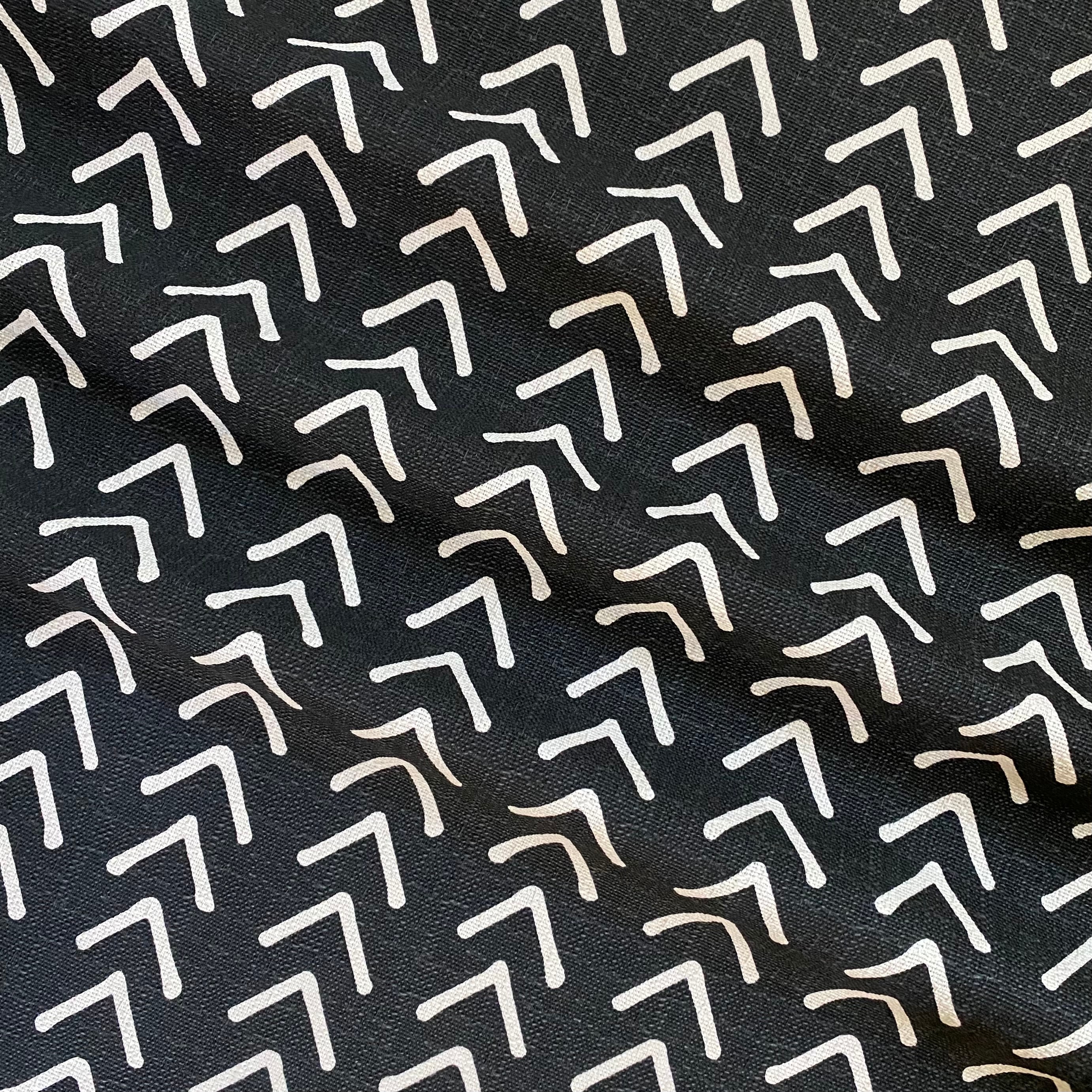 Boho Ink Drapery Fabric by Premier Prints - 10 Yard Bolt (100% Cotton)