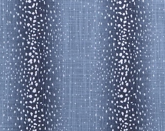 Premier Prints Fabric - Antelope Peacoat Slub Canvas - 54" wide
