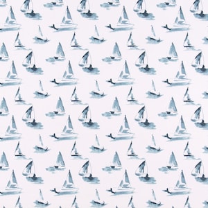 Premier Prints Fabric - Sea View Weathered Blue - 54&quot; wide