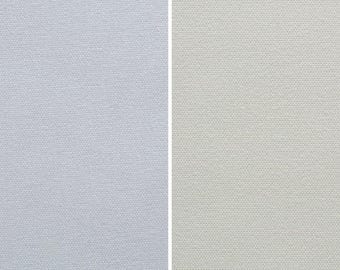 Blackout Drapery Lining Fabric by the Yard – 54" Wide 3 Pass Blackout Liner - White and Ivory