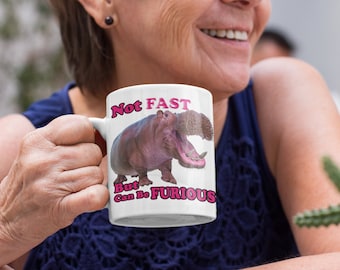 Original Hippo Gift Mug - Funny Hippo Coffee Mug Available in 2 Great Sizes - Add to Your Hippo Collection - Makes a Great Gift For All
