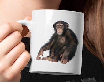 Monkey Mug Etsy