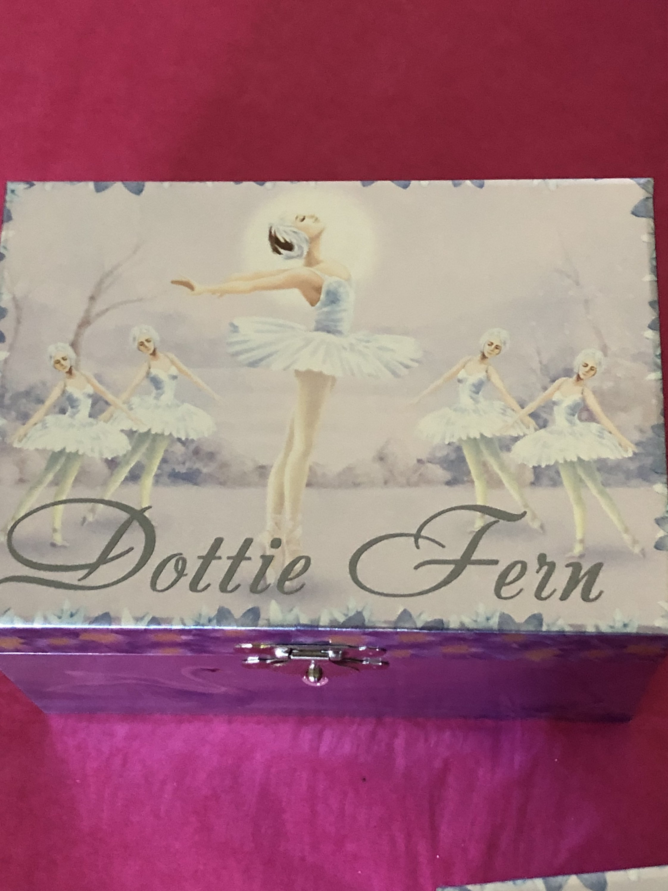 Personalised Ballerina Musical Jewelry Box Ballerina Music Etsy Australia